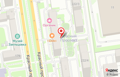 Автосервис Белый Сервис в Заельцовском районе на карте