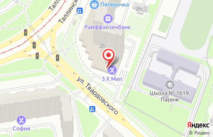 Пекарня Пекарня.UZ на Таллинской улице на карте