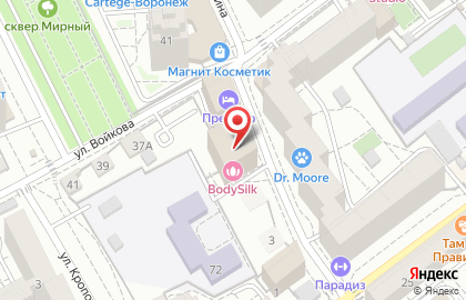 Бизнес Партнёр в Бакунинском переулке на карте