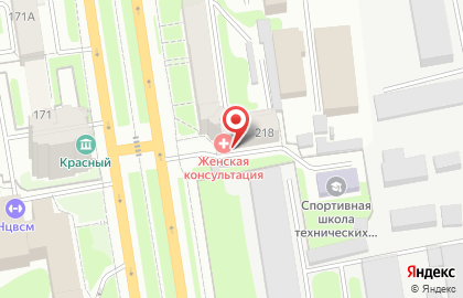 Inferno в Заельцовском районе на карте