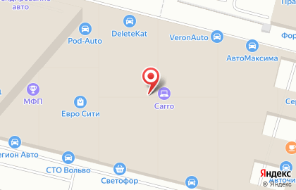 Компания Техком на Варшавском шоссе на карте