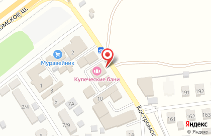 Супермаркет Спутник на Александровской улице на карте
