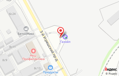 Интеройл на Угрешской на карте