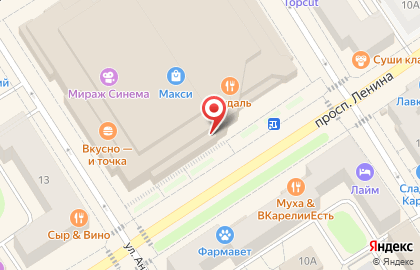 Ювелирный салон Московский Ювелирный Завод на проспекте Ленина на карте