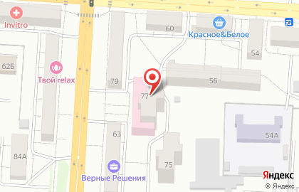 Квартирное бюро Как дома в Саранске на карте