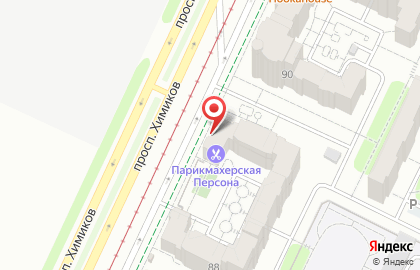 Банкомат Акибанк на улице Химиков в Нижнекамске на карте