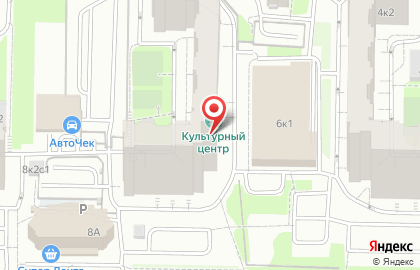 Культурный центр в Москве на карте