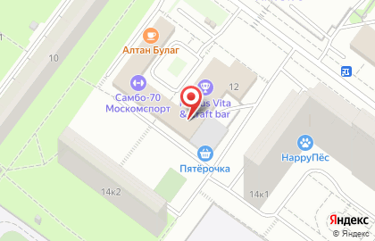Школа бильярда POOLSchool на улице Бутлерова на карте