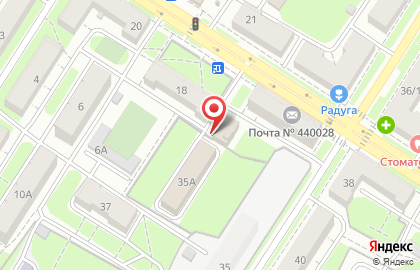 Рамстрой на улице Циолковского на карте