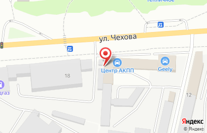 ООО Барьер М на улице Чехова на карте