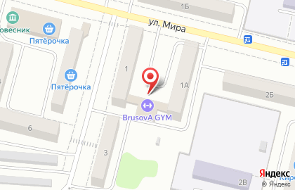 Фитнес-клуб BrusovA GYM на карте