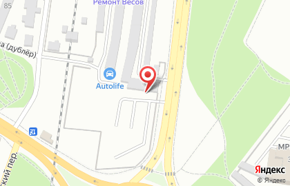 Автостоянка в Воронеже на карте