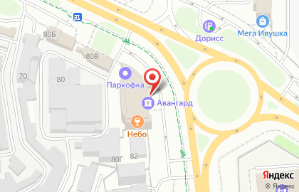 Банкомат Авангард на улице Юрия Гагарина на карте