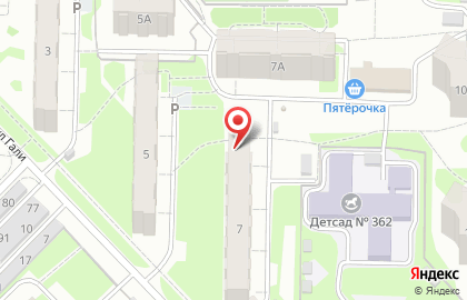 Отдел полиции Опорный пункт общественного порядка №9, Управление МВД РФ по г. Казани в Приволжском районе на карте