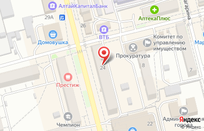 Торговая фирма на Деповской улице на карте