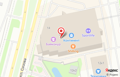 Сеть магазинов соков и молочных коктейлей Живой сок на Комендантском проспекте на карте