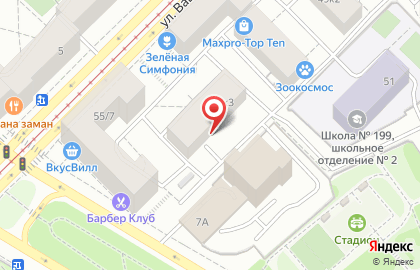 Бойцовский центр Князь Ю. Долгорукий в Академическом районе на карте