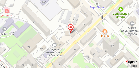 Стоматологическая клиника All DENT на карте
