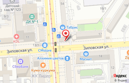 МТС на Московской улице на карте