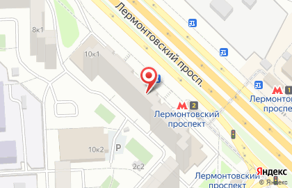 Супермаркет Billa в Москве на карте