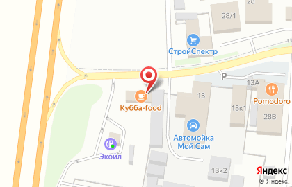 Продуктовый магазин в Перми на карте