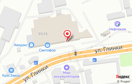 Склад-магазин Банк Дверей №1 на улице Айвазовского на карте