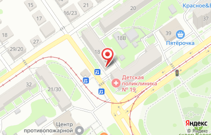 Продовольственный магазин Элвин в Канавинском районе на карте