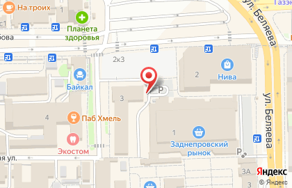 Магазин косметики и бытовой химии Бриз на Колхозной площади на карте