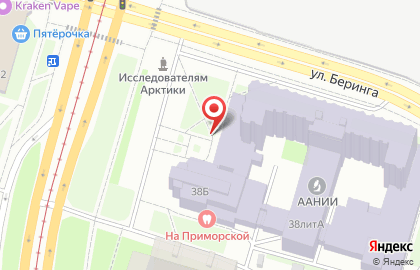 Департамент Федеральной службы по гидрометеорологии и мониторингу окружающей среды по Северо-Западному федеральному округу на карте