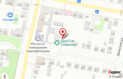 Балаковский институт профессиональной переподготовки и повышения квалификации в Балаково на карте