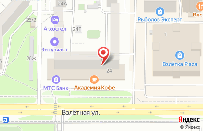 Хостел А-хостел в Советском районе на карте