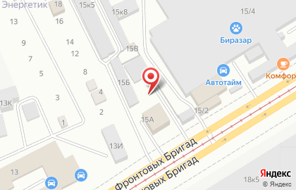 Магазин Hotter в Орджоникидзевском районе на карте