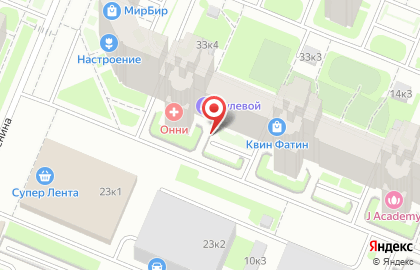 Автошкола Рулевой на проспекте Просвещения на карте