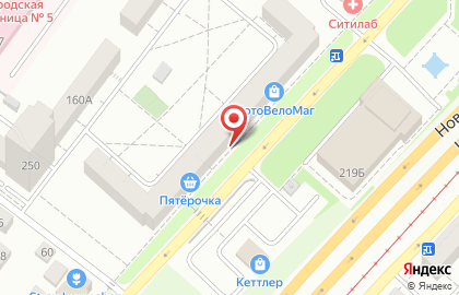 Мотовеломагазин на Ново-Садовой улице на карте