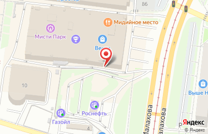 Торговая компания Силуэт на улице Малахова на карте