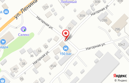 Тёплая автомойка самообслуживания 150 bar на Нагорной улице на карте