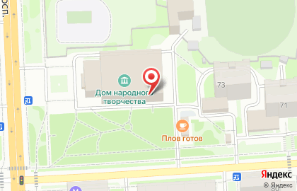 Народная Галерея на Октябрьском проспекте на карте