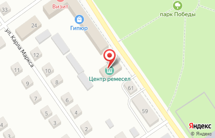 Центр ремесел на улице Белинского на карте