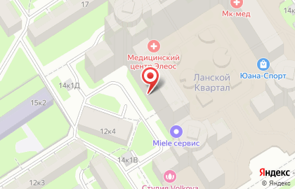 Студия загара и красоты Мулатка в Приморском районе на карте