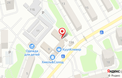 Магазин разливных напитков Пивновъ на улице Маршала Жукова на карте