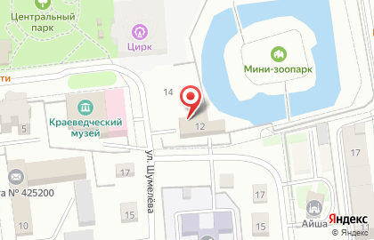Пожарная часть №25 на карте