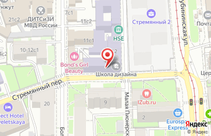 На Павелецкой Печатный Салон на карте