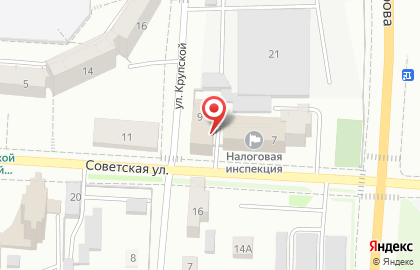 Центр бухгалтерской отчетности бухгалтерской отчетности на Советской улице на карте