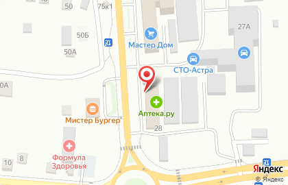 Автошкола Союз в Парковом переулке на карте