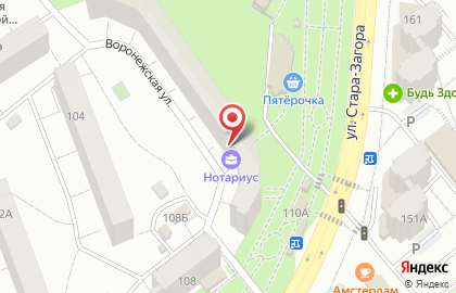 Нотариус Платова О.И. на карте