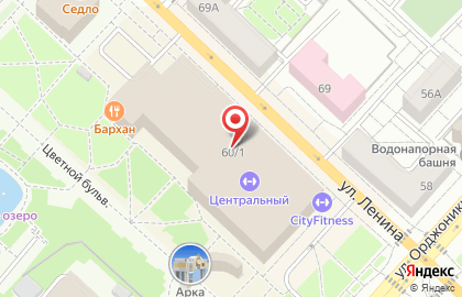 Бархан на карте