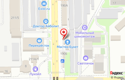 Магазин здорового питания Лакомка+ на проспекте Дзержинского на карте