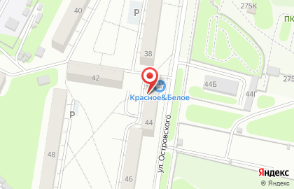 Магазин Beer house на улице Островского на карте