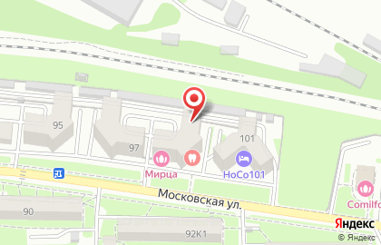 Медицинский центр Полимед на Московской улице на карте