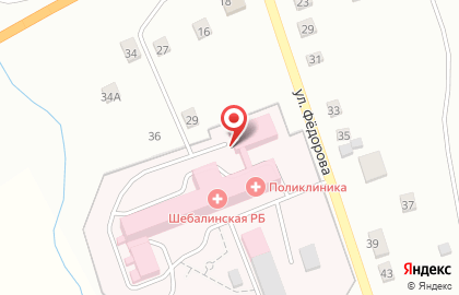 Шебалинская районная больница, БУЗ РА на карте